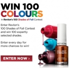 Revlon – 100 Shades of Fall Contest + Coupon