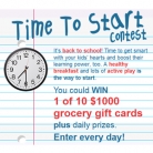 Heart & Stroke – Time To Start Contest