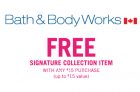 Bath & Body Works – Free Item with Purchase