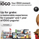 Win a $1000 Gift Certificate & A Year Supply of IOGO Yogurt