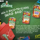 Chef Boyardee – Win a Back-to-School Swag Bag