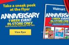 Walmart Anniversary Flyer Fall 2015 Sneak Peek