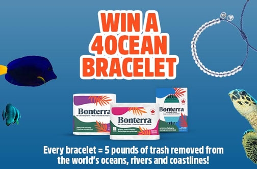 Kruger Contest Canada | Bonterra 4Ocean Contest + Win A Year’s Supply of Free Products