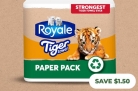 Royale Tiger Towel Paper Towel Coupons | $1.50 off Coupon