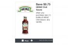 Heinz Chili Sauce Coupon