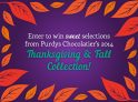 Purdys Chocolatier Thanksgiving Giveaway