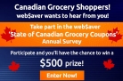 webSaver.ca Contest | State of Canadian Coupons Survey Contest