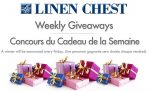 Linen Chest Weekly Giveaway