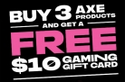 AXE Rebate | Get a Free $10 Gaming Card