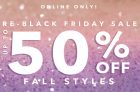 Forever 21 – Pre-Black Friday Sale