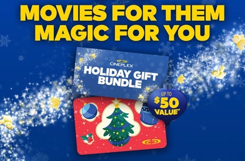 Cineplex Movie Gift Pack Promotion