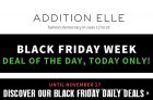 Addition Elle Black Friday Sale 2016