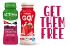 Free Activia Smoothies & Danone GO! Drinks