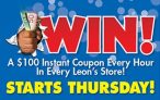 Leon’s $100 Coupon Giveaway