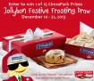 Cinnabon Jollybon Festive Frosting Contest