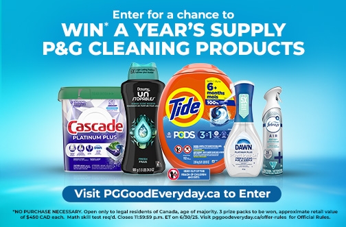 P&G Good Everyday Contest | It’s Our Home Sweepstakes