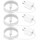 iPhone Charger Fast Charging 6 ft 3-Pack