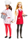 Barbie Careers Chef and Waiter Doll 2 Pack