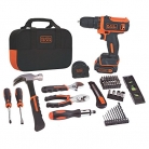 BLACK + DECKER BDCDD12PK 12-Volts Max Lithium Ion Drill/Driver Project Kit