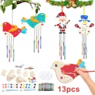 BRIMENERG DIY Wooden Wind Chime Kit for Kids