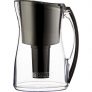 Brita Marina Water Filter Pitcher with 1 Standard Filter, Black, 8 Cup