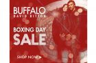 Buffalo David Bitton Boxing Day Sale