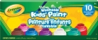 Crayola 10 59ml Paint Jars