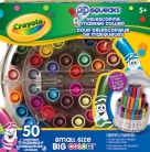 Crayola 50 Telescoping Pip-Squeaks Telescoping Mini Marker Tower