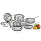 CUISINART MultiClad Pro Stainless Steel 12-Piece Cookware Set