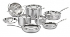 Cuisinart Multiclad Pro Stainless Steel 12-Piece Cookware Set