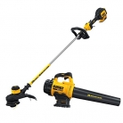 DEWALT Brushless XR 20V MAX 2Ah Lithium Ion Blower and String Trimmer Combo Kit