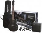 Epiphone Guitar Pack Series Electric Guitar Player Pack, Ebony