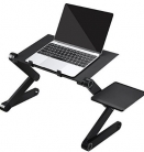 FEMOR Portable Adjustable Aluminum Laptop Table/Stand/Desk