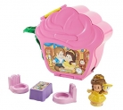 Fisher-Price Little People Disney Princess Belle’s Fold ‘N Go Rose Playset