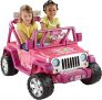 Fisher-Price Power Wheels Barbie Deluxe Jeep Wrangler