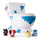 Flush Force – Series 1 – Collect-A-Bowl Stash ‘n’ Store Case for 4 Exclusive Flushie Figures