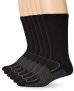 Fruit of the Loom Men’s Sport 6 Pack Half Cushion Crew Sock