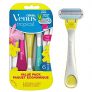 Gillette Venus Tropical Value Pack, 6 Disposable Razors