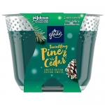 Glade Scented Candle, Twinkling Pine & Cedar, Limited Edition, 3-Wick Candle