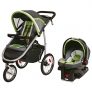 Graco Fast Action Fold Click Connect Jogger Travel System with Snug Ride