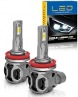 H11 LED Headlight Bulb, 6500K White, 22000 Lumens