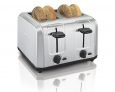 Hamilton-Beach Brushed Stainless Steel 4 Slice Toaster