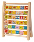 Hape Alphabet Abascus Wooden Counting Toy