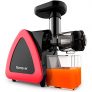 Homever Low Speed Masticating Juicer Extractor, BPA Free Cold Press Juicer