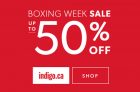 Indigo Boxing Week Sale