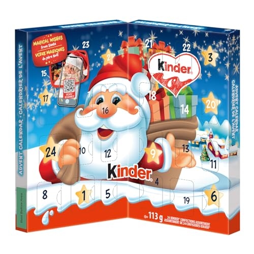 KINDER CHOCOLATE Advent Calendar Book