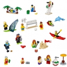 LEGO City Town People Pack Fun At the Beach Building Kit, 169 Piece