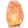 Levoit Kana Hand Carved Natural Himalyan Pink Glow Salt Rock Lamp