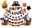 Halloween Balloons Banner Kit (42 Pcs)