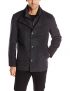 London Fog Men’s Ashland Wool Coat with Inner Bib